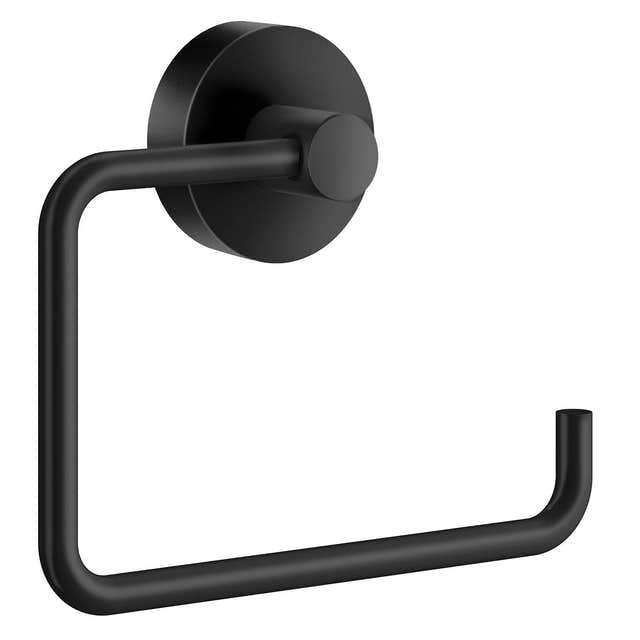 Smedbo 341 Toalettpapirholder Home - kan limes Svart matt Smedbo Toalettrullholder SM-HB341