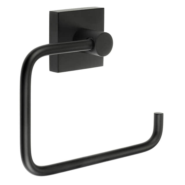 Smedbo 341 Toalettpapirholder House Svart matt Smedbo Toalettrullholder SM-RB341