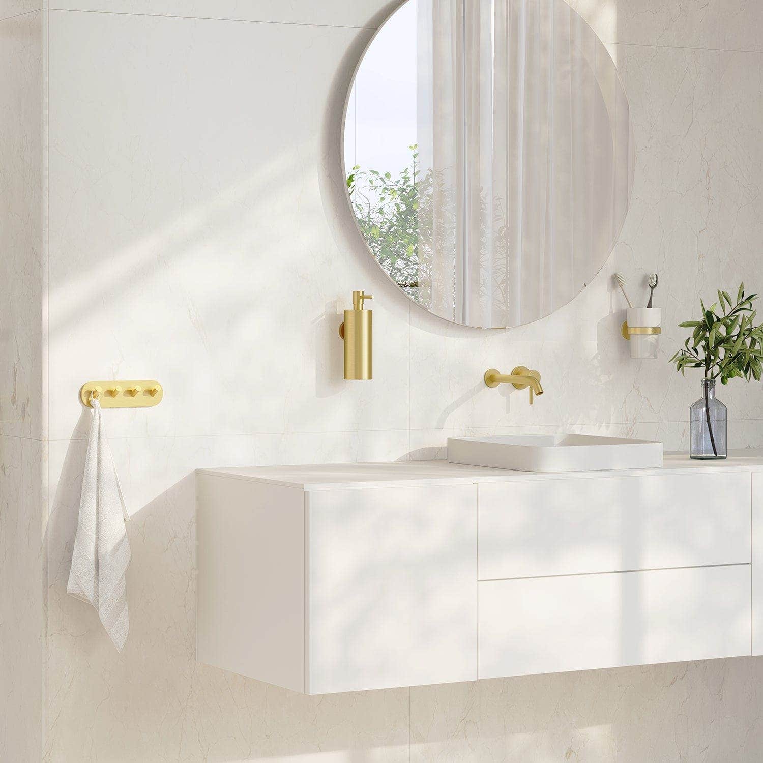 Smedbo 343P Tannbørsteholder Home - kan limes Smedbo Tannbørsteholder
