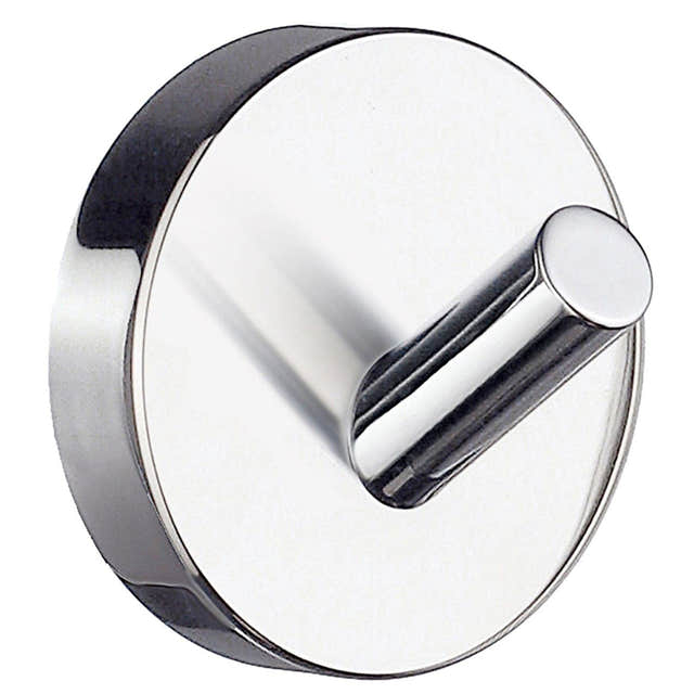 Smedbo 355 Stor Enkel Krok Home Krom Smedbo Knagger SM-HK355