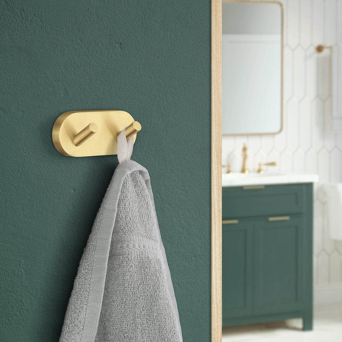 Smedbo 356 Krok Dobbel Home - kan limes Smedbo Knagger