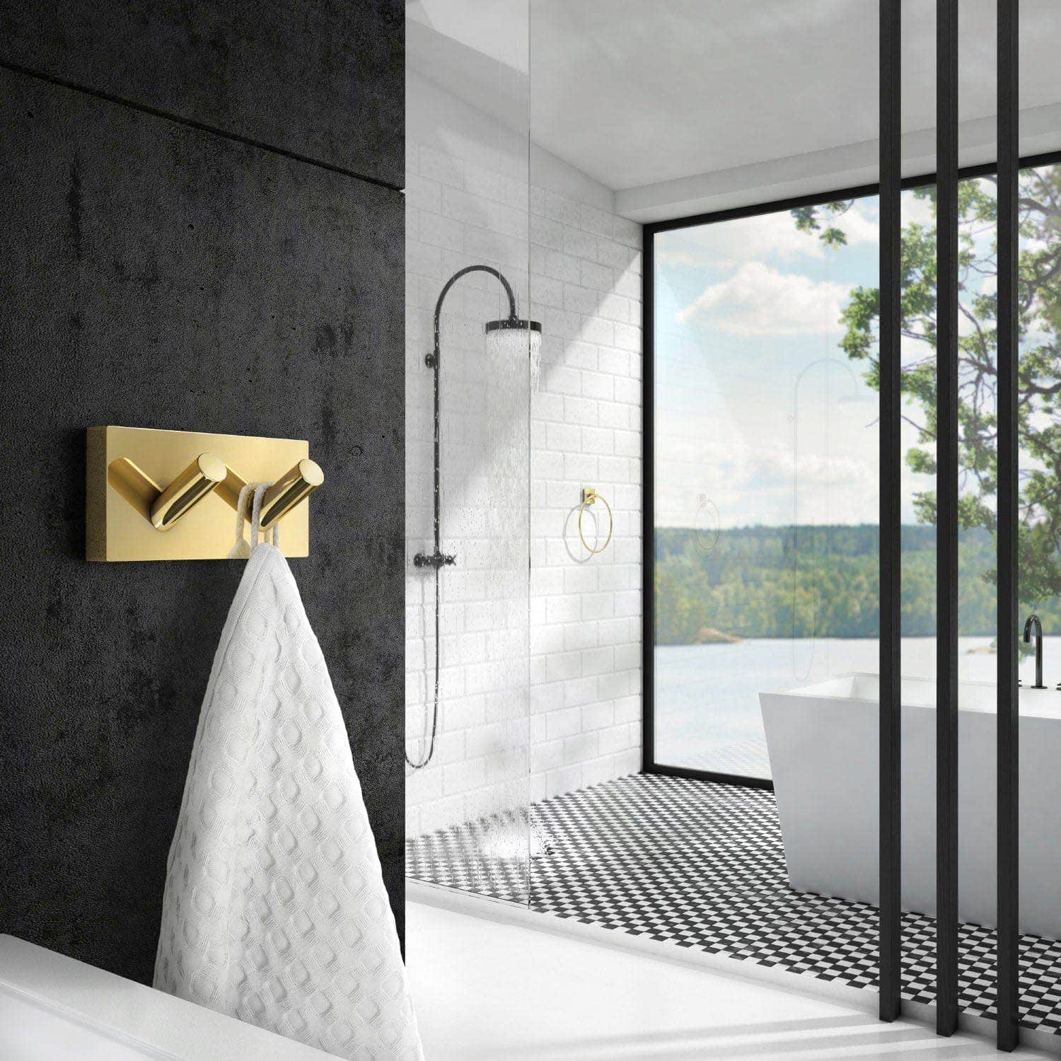 Smedbo 356 Krok Dobbel House Smedbo Knagger