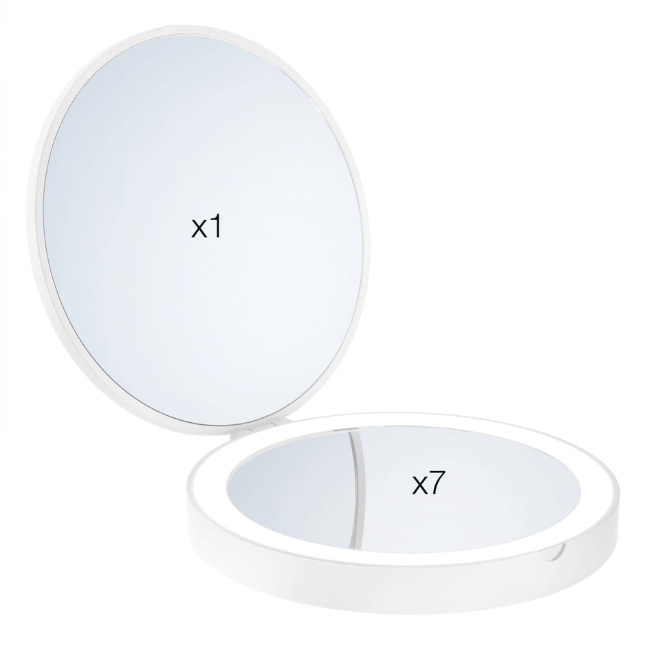 Smedbo 627 Reisespeil, LED - Normal/7x Smedbo Sminkespeil