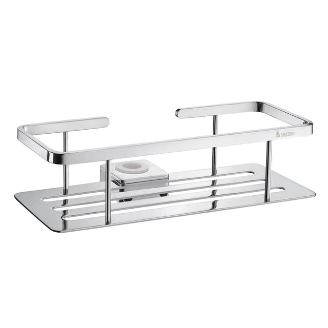 Smedbo DK3006 Dusjkurv for Dusjstang - Krom Krom Smedbo Dusjhylle SM-DK3006