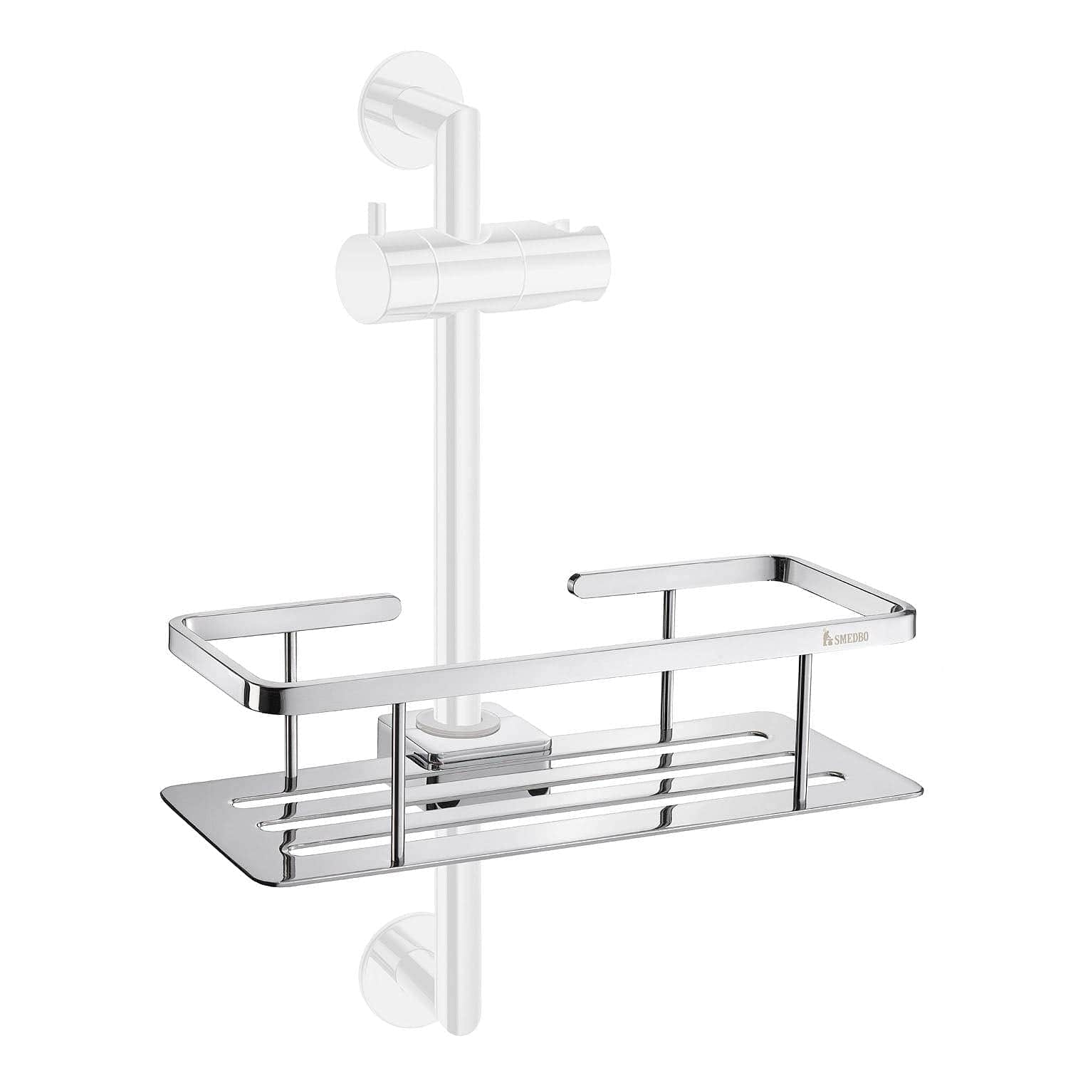 Smedbo DK3006 Dusjkurv for Dusjstang - Krom Krom Smedbo Dusjhylle SM-DK3006