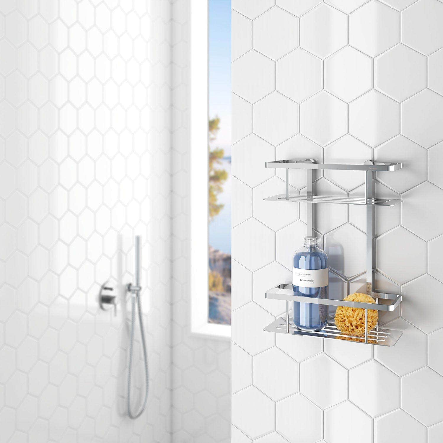 Smedbo DK3012 Dusjkurv Sideline - Krom Krom Smedbo Dusjhylle SM-DK3012