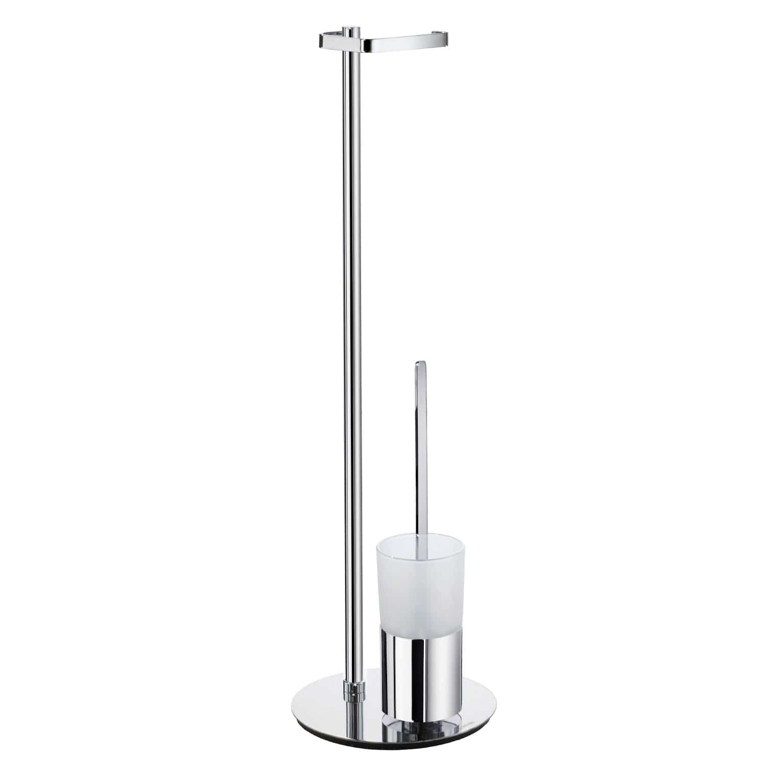 Smedbo FK312 Toalettpapirholder/Børste Krom Smedbo Toalettrullholder SM-FK312