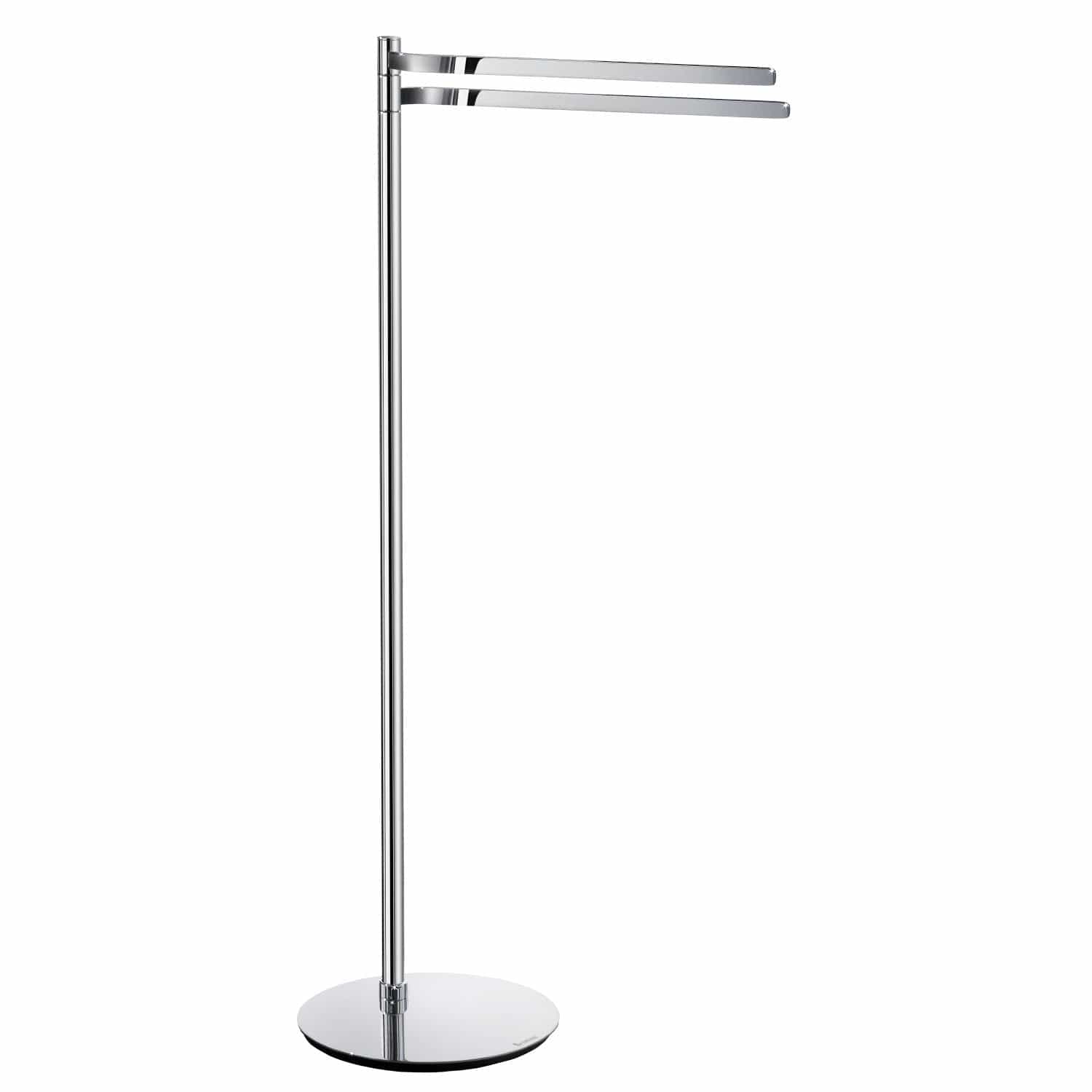 Smedbo FK315 Svingbar Håndklestang Gulv Krom Smedbo Håndklestativ SM-FK315