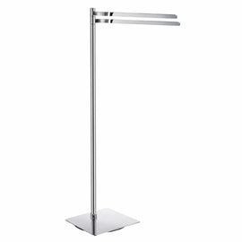 Smedbo Outline FK325 Svingbar Håndklestang Gulv - Krom