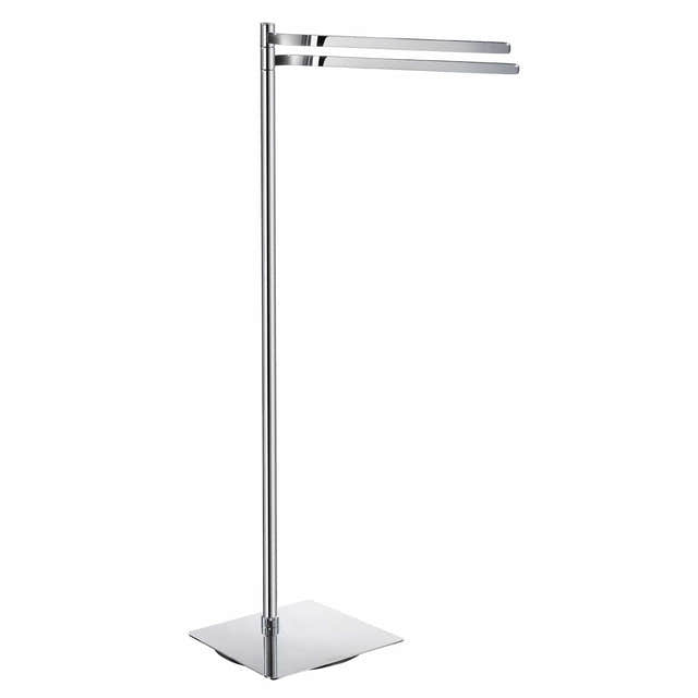 Smedbo FK325 Svingbar Håndklestang Gulv Krom Smedbo Håndklestativ SM-FK325