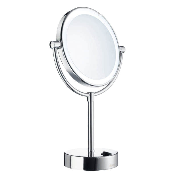 Smedbo FK474E Sminkespeil 5x LED Lys Krom Smedbo Sminkespeil SM-FK474E