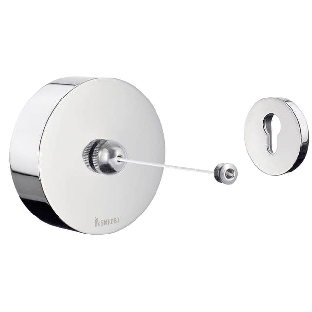 Smedbo FK480 Uttrekkbar Klessnor Krom Krom Smedbo Håndklestativ SM-FK480