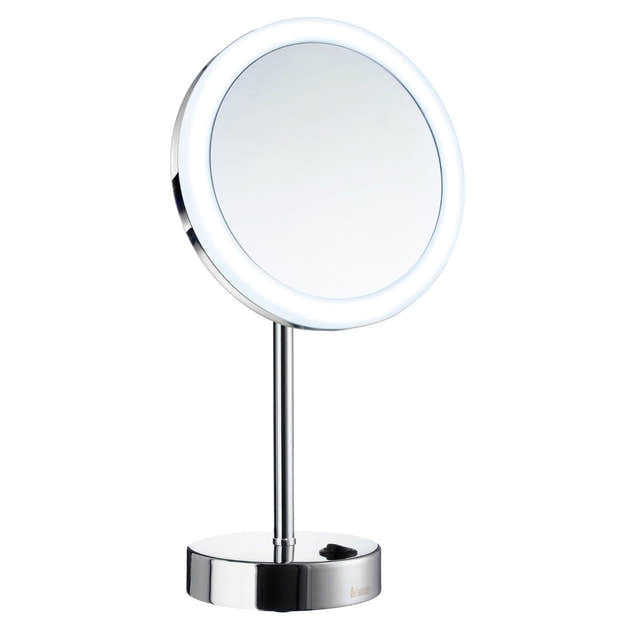 Smedbo FK484 Sminkespeil 5x LED Krom Smedbo Sminkespeil SM-FK484EP