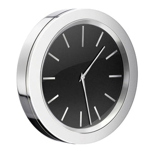 Smedbo YK380 Klokke Krom/Svart Time