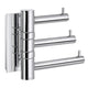 Smedbo ZK327 Svingbar Trippelkrok Pool Krom Smedbo Håndkleholder SM-ZK327