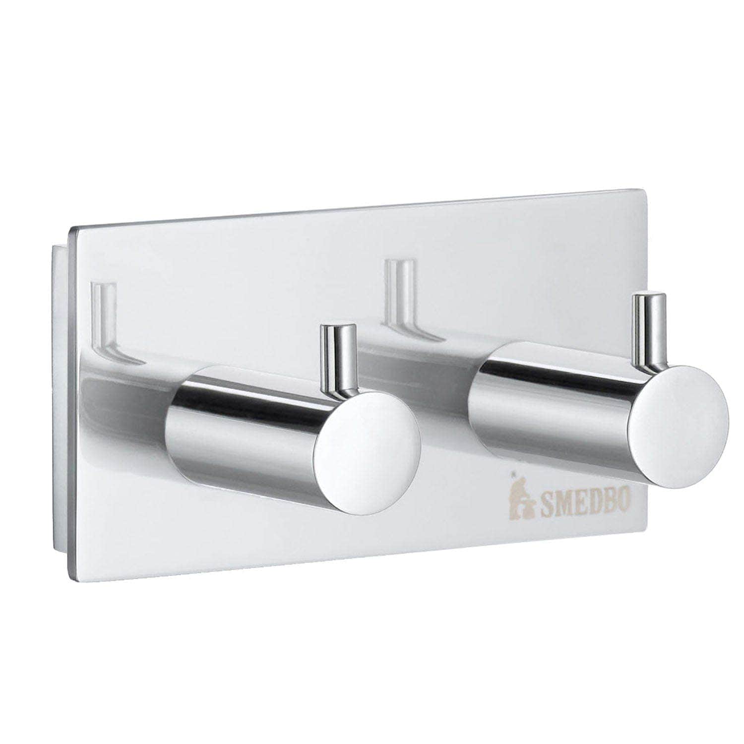 Smedbo ZK356 Dobbel Krok Pool Krom Smedbo Knagger SM-ZK356
