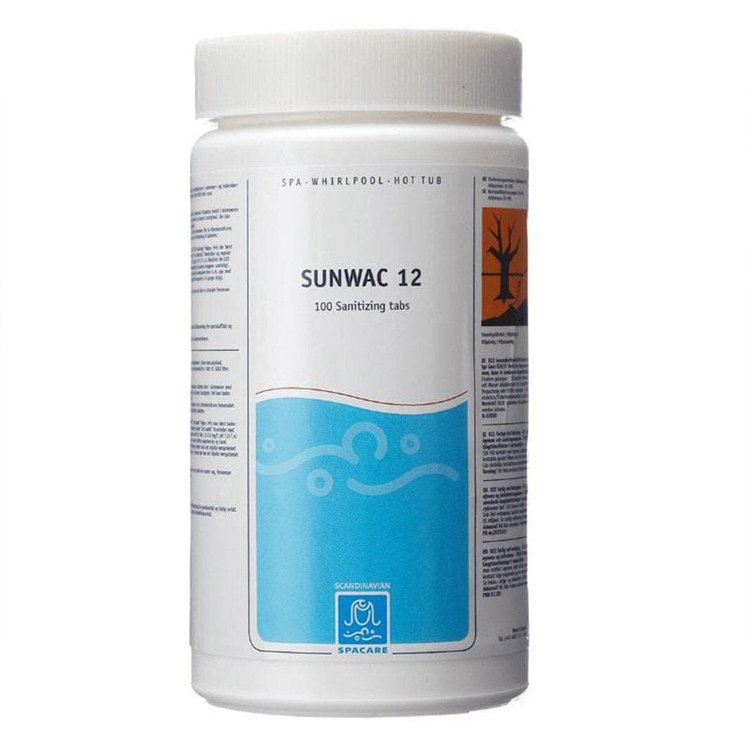 SpaCare SunWac 12 klortabletter 100stk