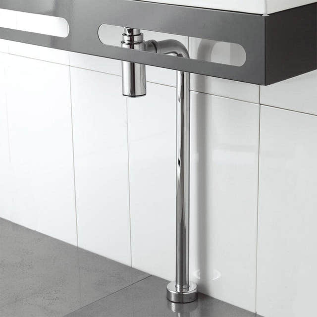 Svedbergs Design Vannkås Krom Universal Gulv Svedbergs Vannlås SV-99027
