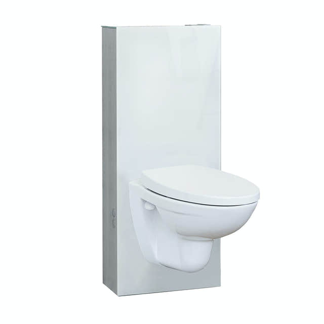Svedbergs WC-Fixtur Glassboks 120mm Hvit Svedbergs Innbyggingssisterne SV-90424