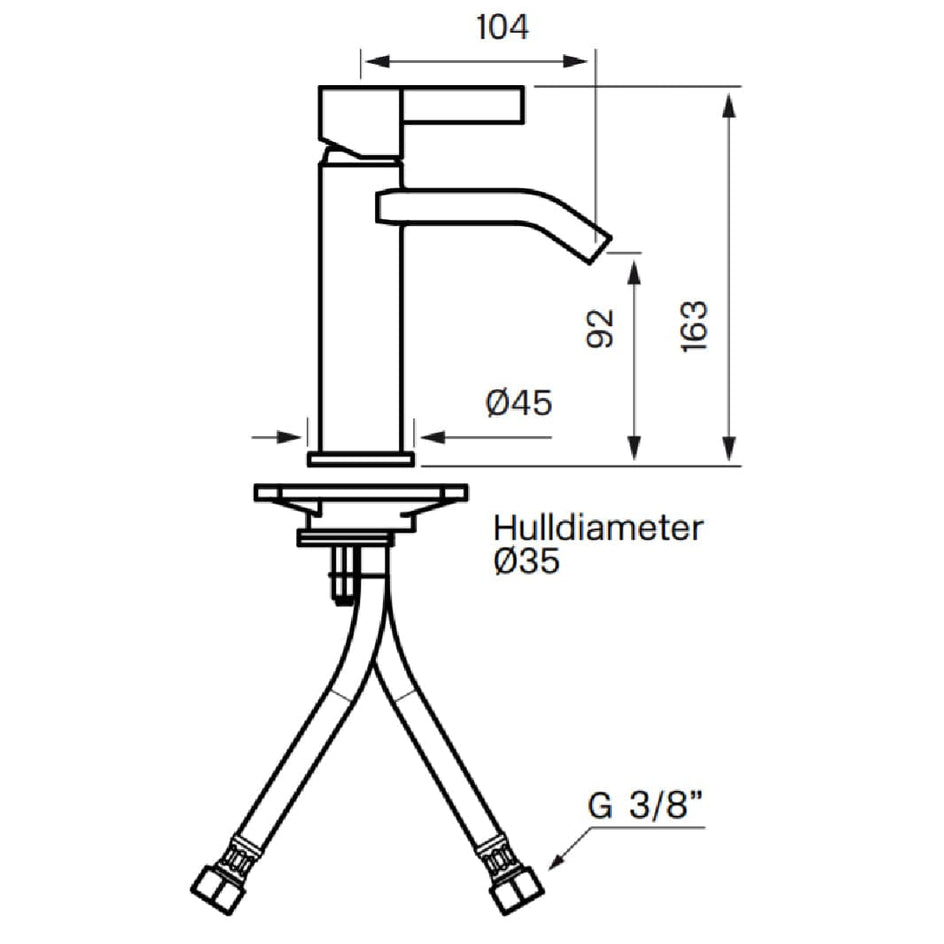Tapwell ARM071 Servantbatteri Tapwell Servantbatteri