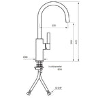 Tapwell ARM180 Kjøkkenarmatur