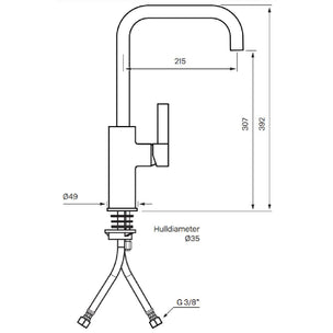 Tapwell ARM980 Kjøkkenarmatur
