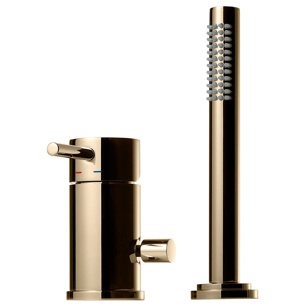 Tapwell BI048 Karkantbatteri 2-hulls Oksiderende messing Tapwell Badekararmatur TA-9422413