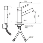 Tapwell BI069 Bidetbatteri