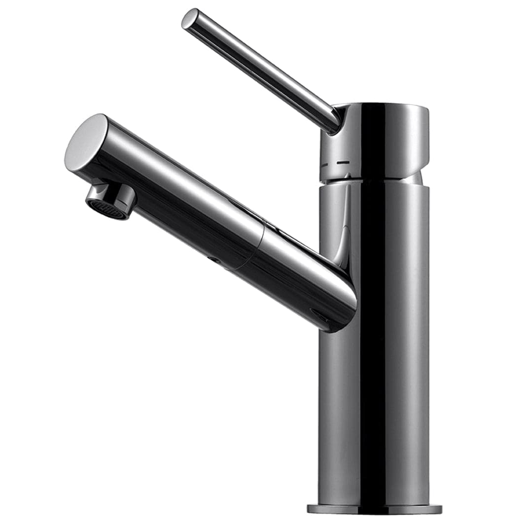 Tapwell BI071 Servantbatteri Black chrome Tapwell Servantbatteri TA-4230621