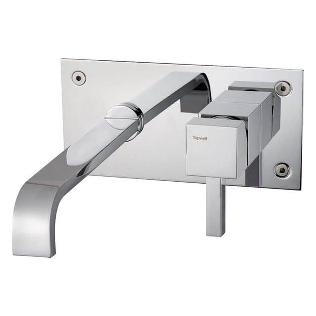 Tapwell BOX006 Rettangolo Servantbatteri Innbygging Krom Tapwell Blandebatteri innbygging TA-8553417