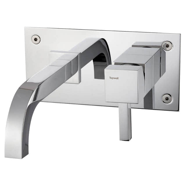 Tapwell BOX006 Square Servantbatteri Innbygging Krom Tapwell Blandebatteri innbygging TA-8553416
