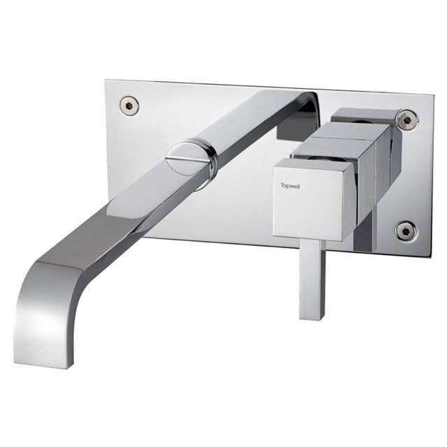 Tapwell BOX008 Rettangolo Servantbatteri Innbygging Krom Tapwell Blandebatteri innbygging TA-8553419