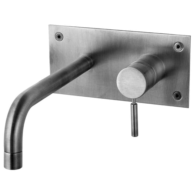 Tapwell BOX008 Servantbatteri Innbygging Brushed black chrome Tapwell Blandebatteri innbygging TA-9422572