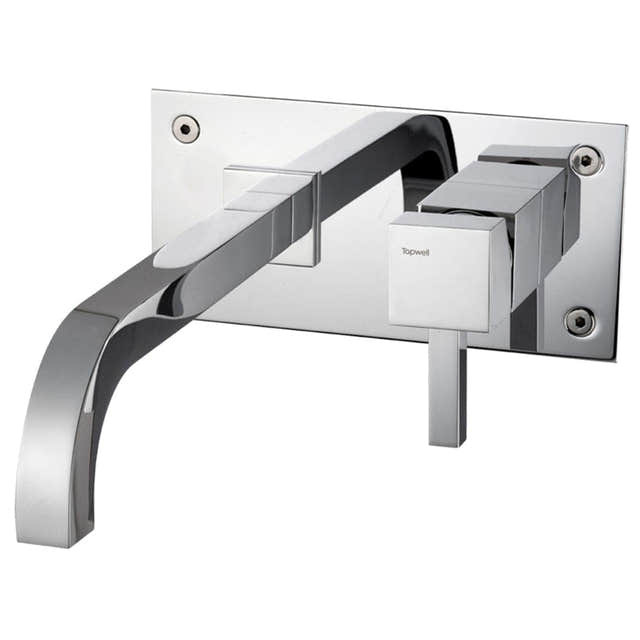 Tapwell BOX008 Square Servantbatteri Innbygging Krom Tapwell Blandebatteri innbygging TA-8553418