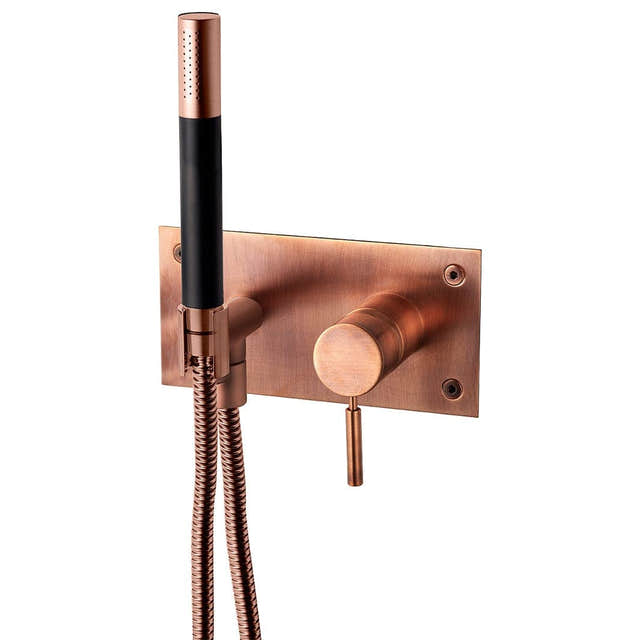 Tapwell BOX011-364 Dusjbatteri Innbygging Oksiderende kobber Tapwell Blandebatteri innbygging TA-9420762