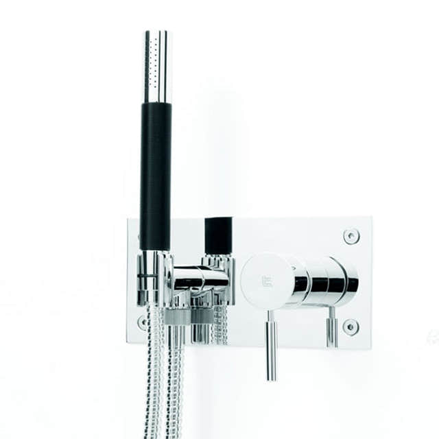 Tapwell BOX011-364 Square Dusjbatteri Innbygging Krom Tapwell Blandebatteri innbygging TA-8553413