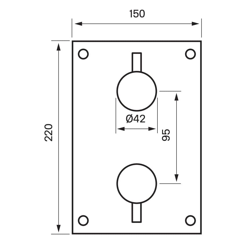 Tapwell BOX268/368 ED2 Frontpanel Tapwell Blandebatteri innbygging