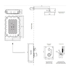 Tapwell BOX7268 ED2 Takdusj Innbygging