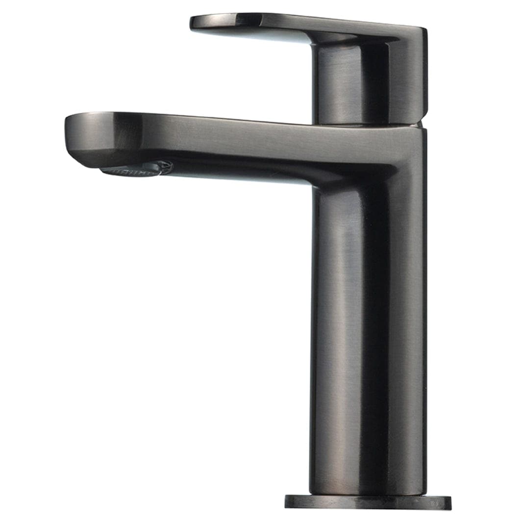 Tapwell CA071 Servantbatteri Brushed black chrome Tapwell Servantbatteri TA-9424439