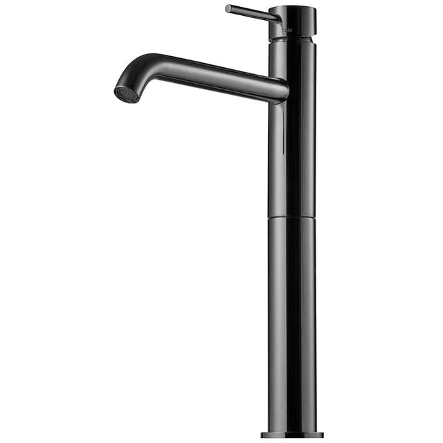Tapwell EVM082 Høy Servantbatteri Black chrome Tapwell Servantbatteri TA-9424371
