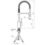 Tapwell EVO186 Kjøkkenarmatur Proff
