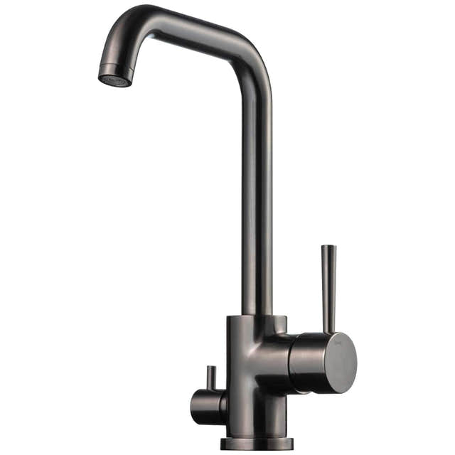 Tapwell EVO984 Kjøkkenarmatur Avstengning Brushed black chrome Tapwell Kjøkkenarmatur TA-9424248