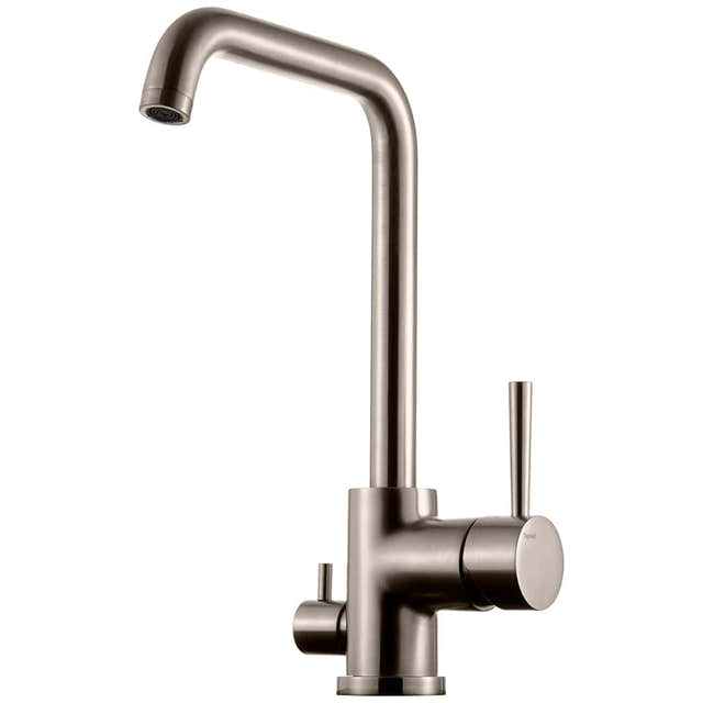 Tapwell EVO984 Kjøkkenarmatur Avstengning Brushed nickel Tapwell Kjøkkenarmatur TA-9423558