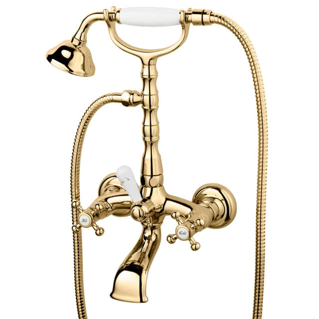 Tapwell FBLV023 Classic Badekararmatur Oksiderende messing Tapwell Servantbatteri TA-8111562