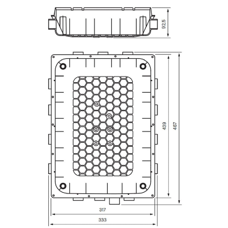 Tapwell T-Box 2.0 268 Innbyggingsboks Tapwell Dusjtilbehør TA-9420579