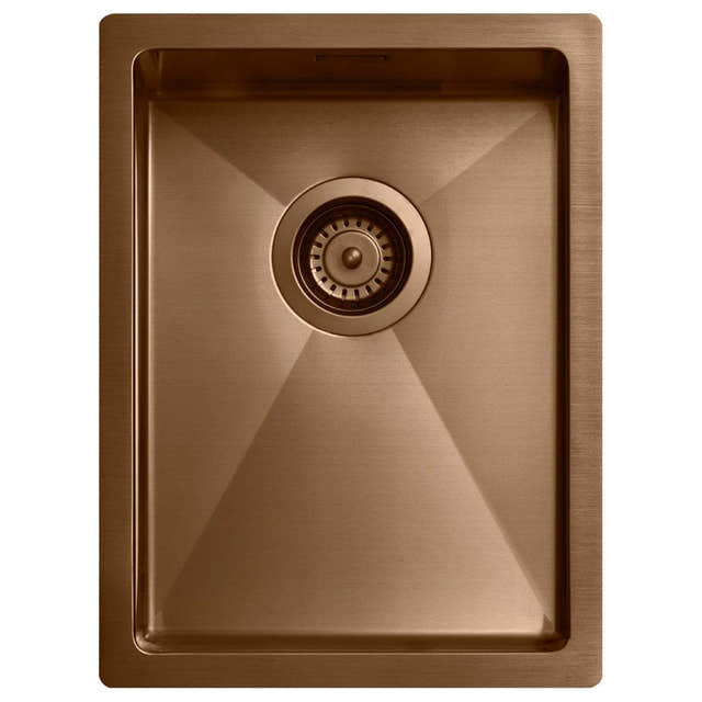 Tapwell TA3040 PVD Kjøkkenvask B37xD45cm Bronze Tapwell Kjøkkenvask TA-9422641