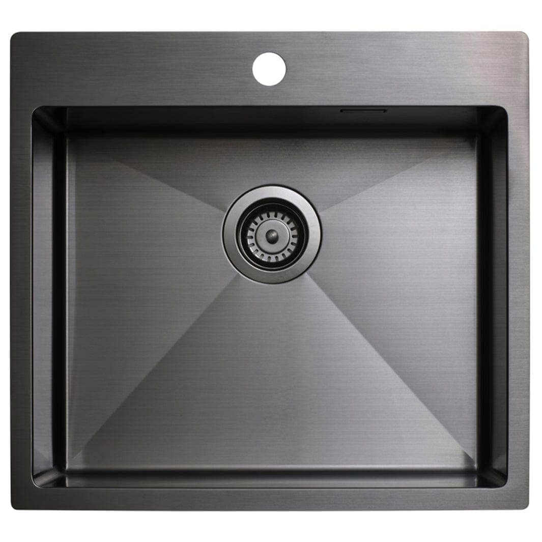 Tapwell TA5540 PVD Kjøkkenvask B55xD51cm Black chrome Tapwell Kjøkkenvask TA-9422649