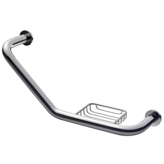 Tapwell TA808 Badekarhåndtak L457mm m/såpekopp Tapwell Badekarhåndtak