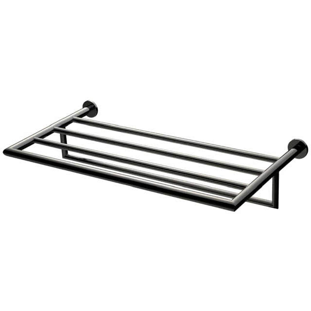 Tapwell TA814 Håndklehylle L600mm Black chrome Tapwell Håndklehylle TA-9419159