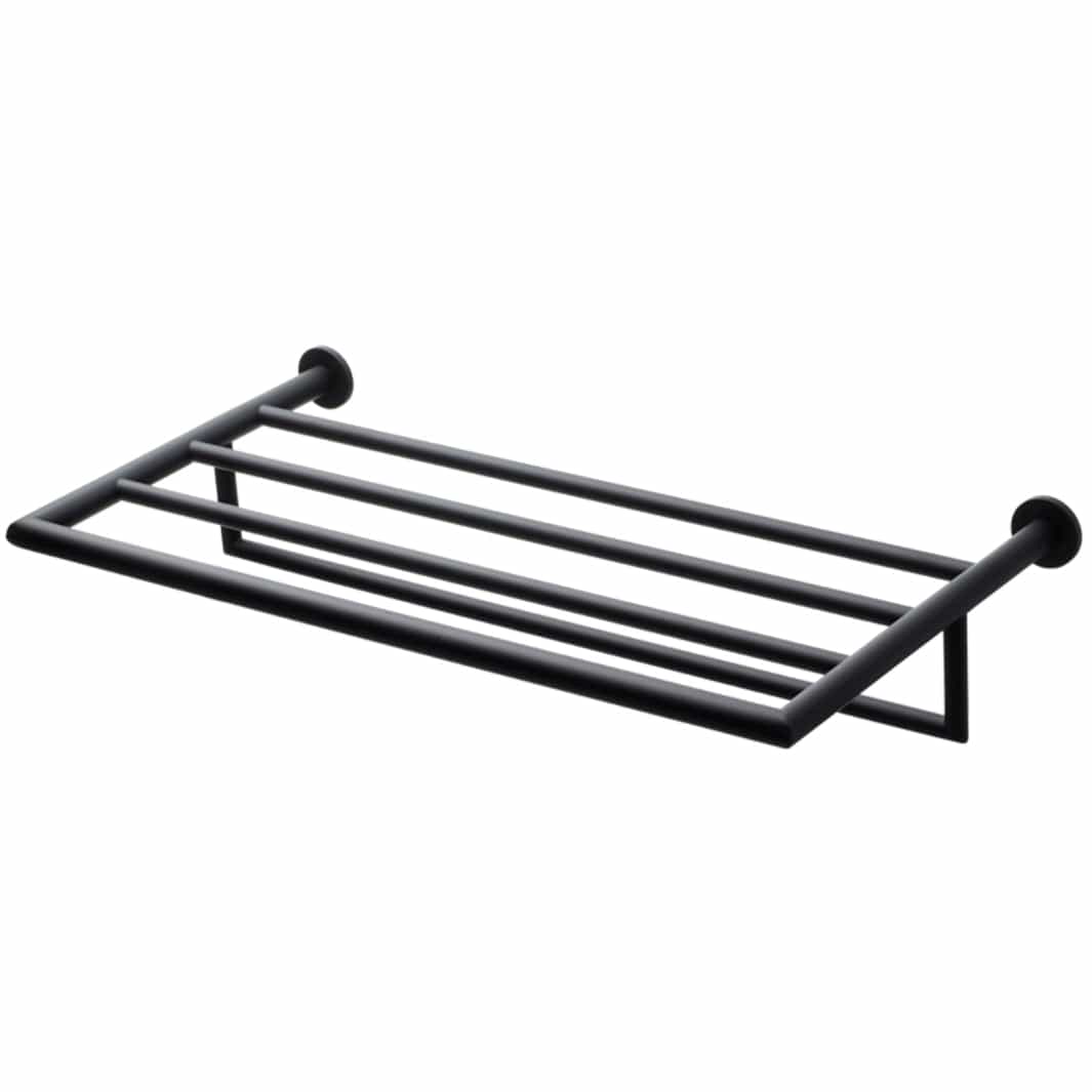 Tapwell TA814 Håndklehylle L600mm Svart matt Tapwell Håndklehylle TA-9420586